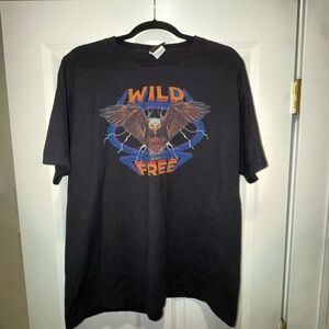 Harley-Davidson Black Wild Free Eagle Tee
